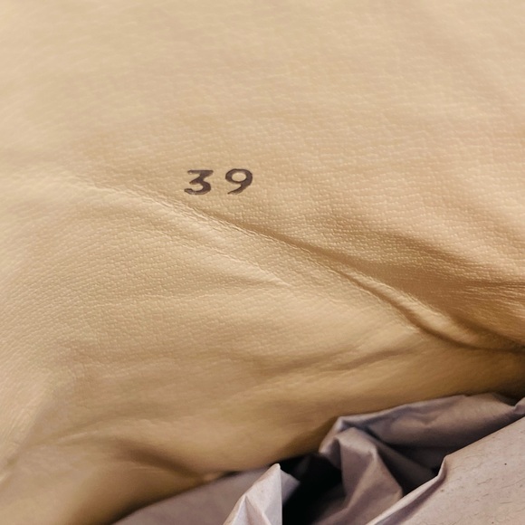 KALDA Island 70 Tan Leather Snakeskin Twisted Heel Ankle Boot US Size 8 … - Picture 9 of 13